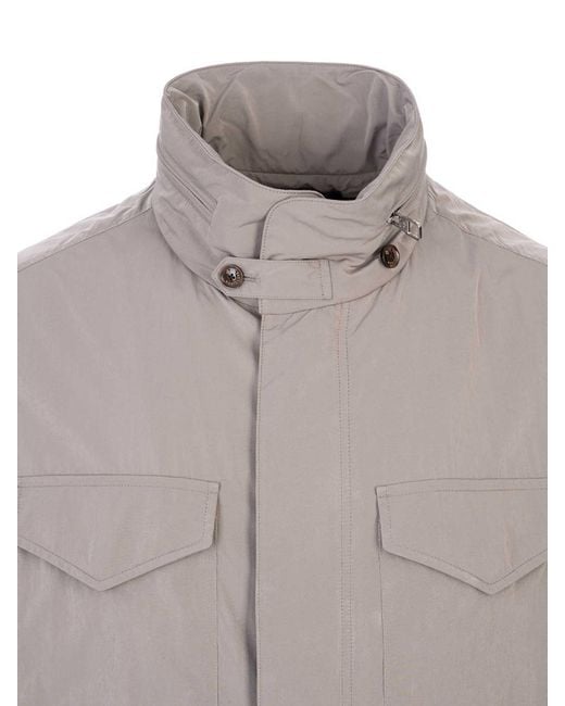 Montecore Gray Field Jacket for men