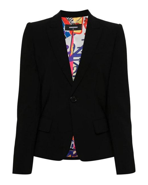 DSquared² Black Jacket