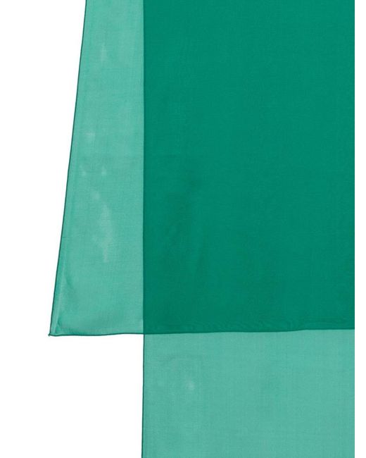Raquel Diniz Green Scarf