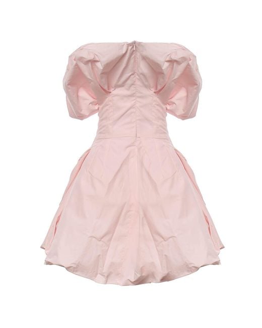 Magda Butrym Pink Short Cotton Dress