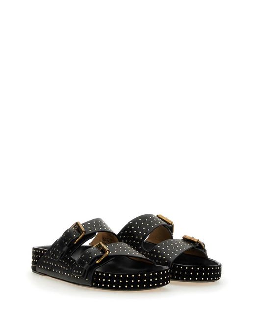 Isabel Marant Black Lennyo Sandals