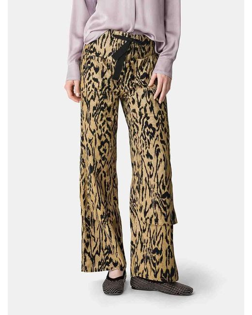 Forte_forte Natural Cargo Trousers