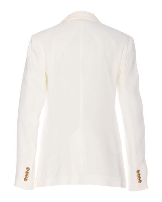 Elisabetta Franchi White Giacca