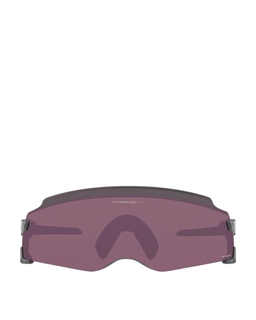 Oakley Purple Kato Prizm Shield-Frame Sunglasses