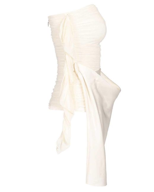 ROTATE BIRGER CHRISTENSEN White Mini Dress