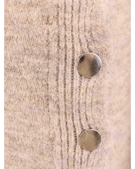 Isabel Marant Natural Mlange Knitted Dress