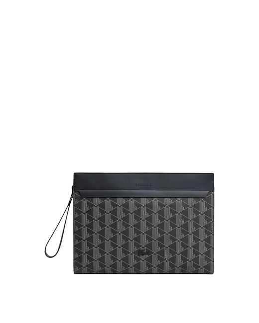 Lacoste Gray The Blend Laptop Case for men