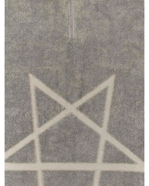Rick Owens Gray Beach Towel