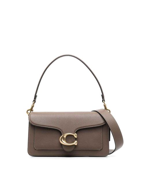 COACH Metallic Tabby 26 Leather Shoulder Bag
