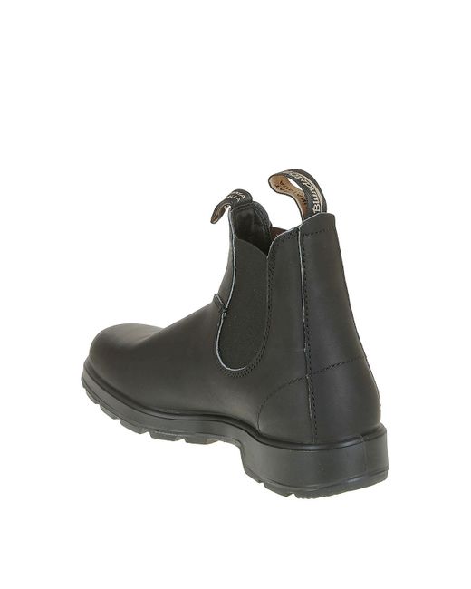 Blundstone Black Leather Ankle Boots for men