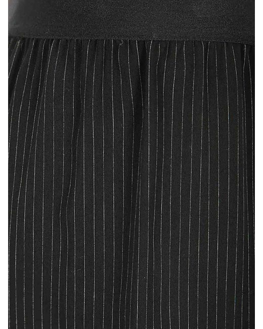 Maria Calderara Black Over Trousers