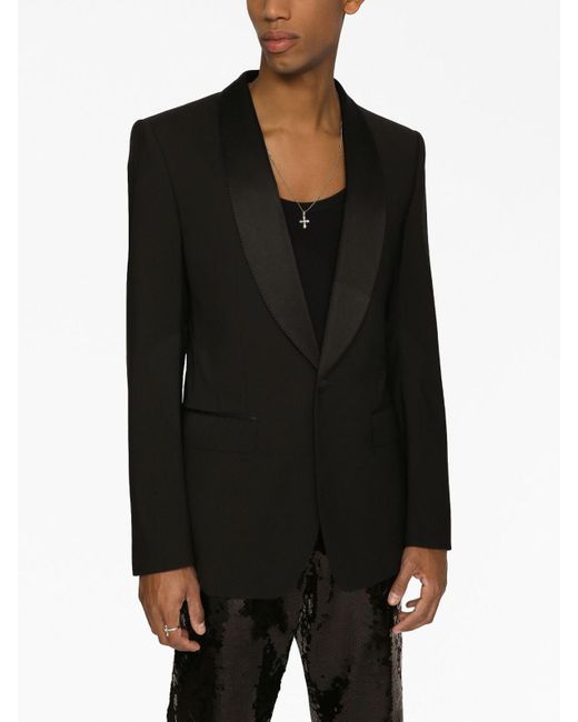 Dolce & Gabbana Black Blazer for men