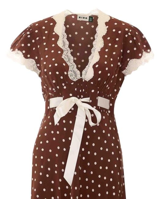 Abito di Rixo in Brown