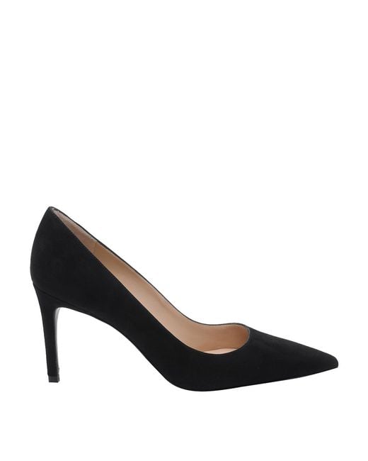 Stuart Weitzman Black Stuart Power Decollete