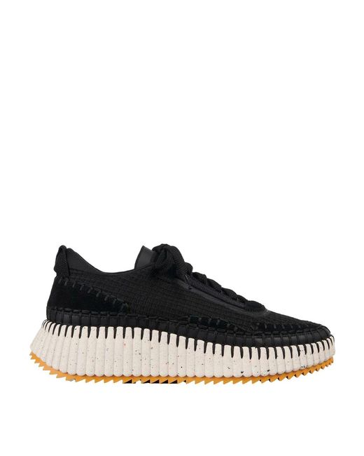 Chloé Black Chloã 'Nama' Sneakers