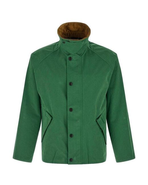 Barbour Green Transporter Jacket for men