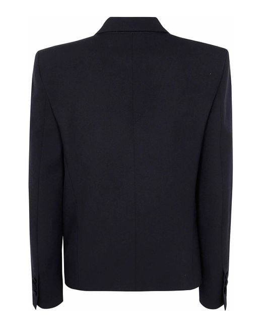 Balmain Blue Gdp 2 Btn Spencer Jacket for men