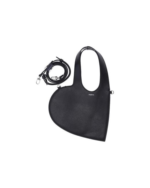 Coperni Black Baby Heart Bag