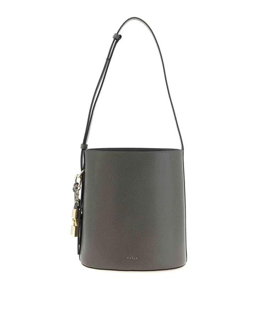 Borsa A Secchiello Piccola di Furla in Black
