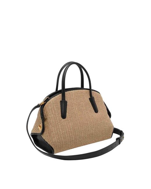 Coccinelle Natural/Noir Tylde Handbag