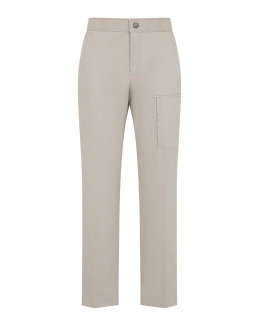 Brioni Gray Sanremo Trousers for men
