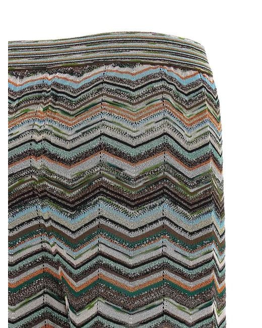 Missoni Gray Palazzo Pants