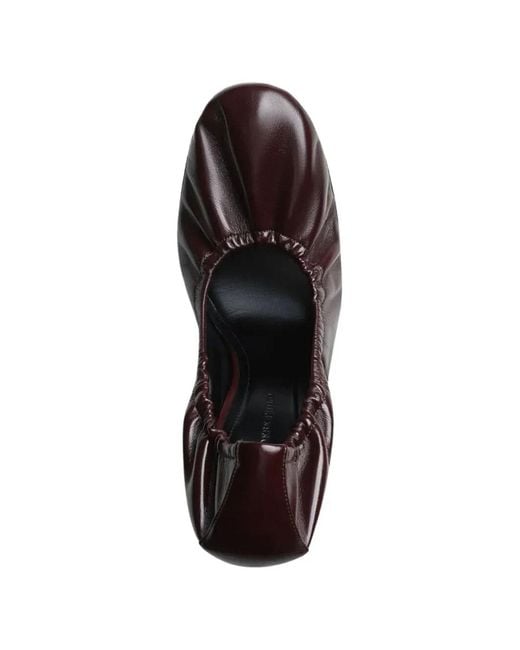 Phoebe Philo Brown Pucker Pump 100