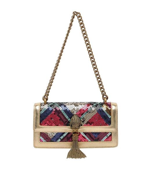 Kurt Geiger White Small Shoreditch Crossbody Bag