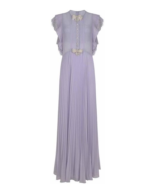 Self-Portrait Purple Dress