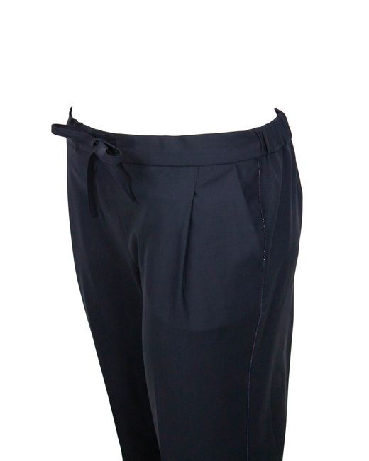 Fabiana Filippi Blue Trousers