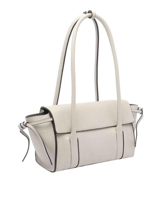 Mulberry White Mini Babyswater Shoulder Bag