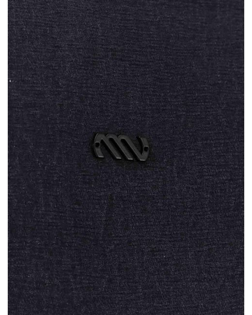 Massimo Osti Studio Blue Jacket/Shirt With Logo for men