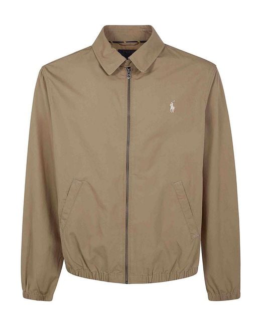 Polo Ralph Lauren Brown Windbreacker Jacket for men