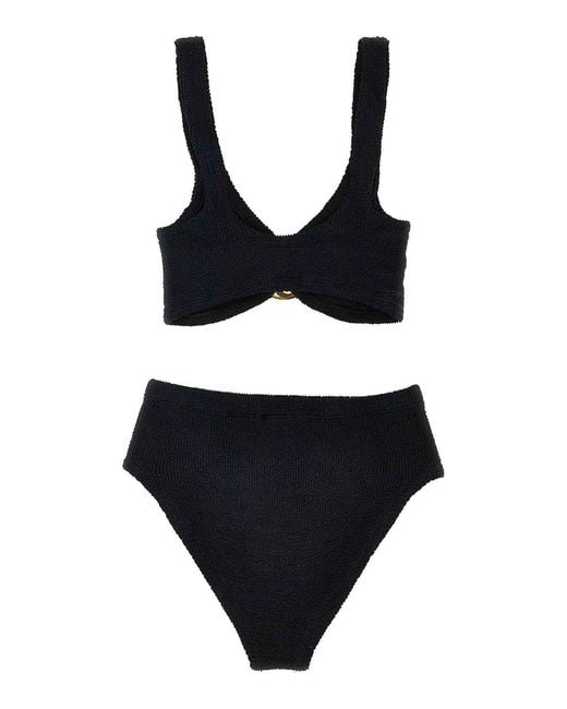 Hunza G Black Nadine Bikini