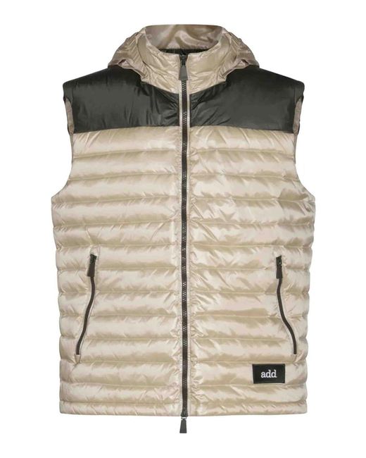 Add Green Down Vest for men