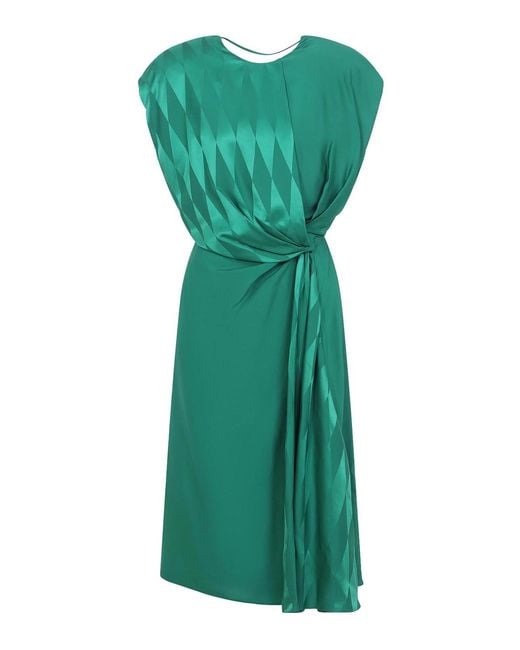 Versace Green Cocktail Dress