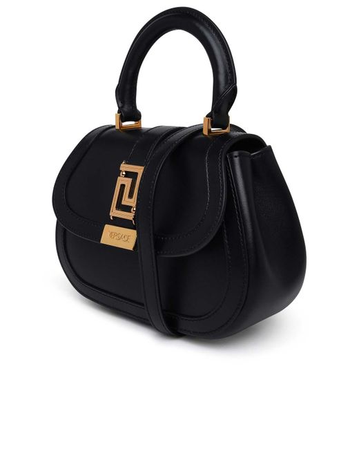 Versace Gold Greek Bag in Black Lyst