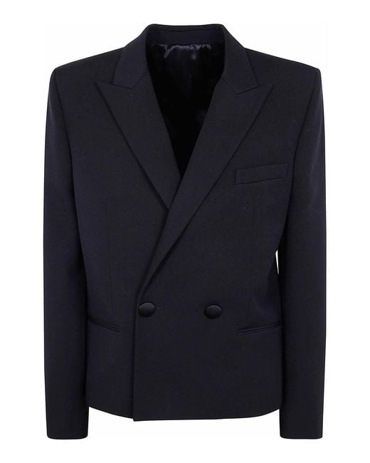 Balmain Blue Gdp 2 Btn Spencer Jacket for men