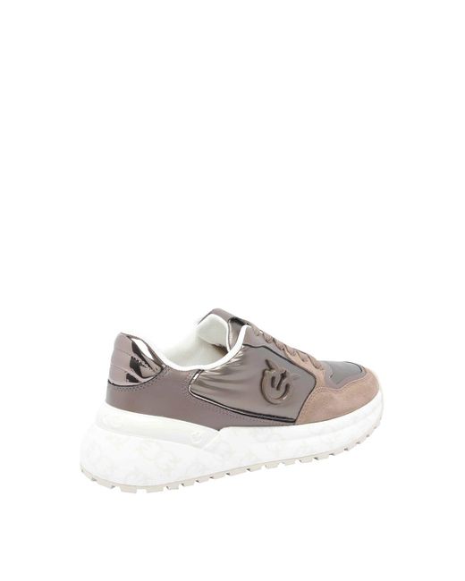 Pinko Gray Gem 07 Sneakers