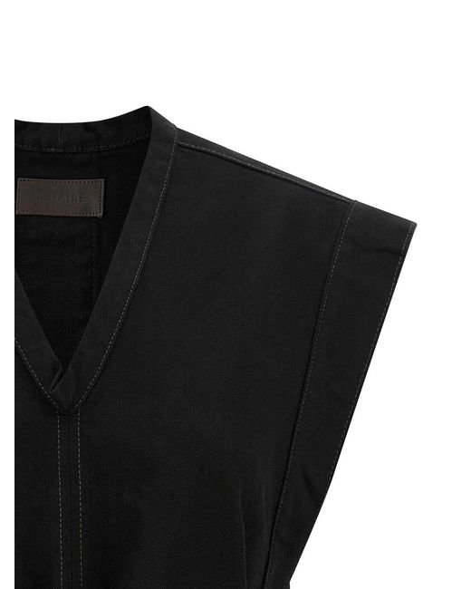 Lemaire Black 'Chasuble' Vest