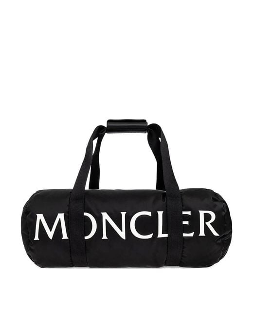 Moncler Black Duddle Gym Bag for men
