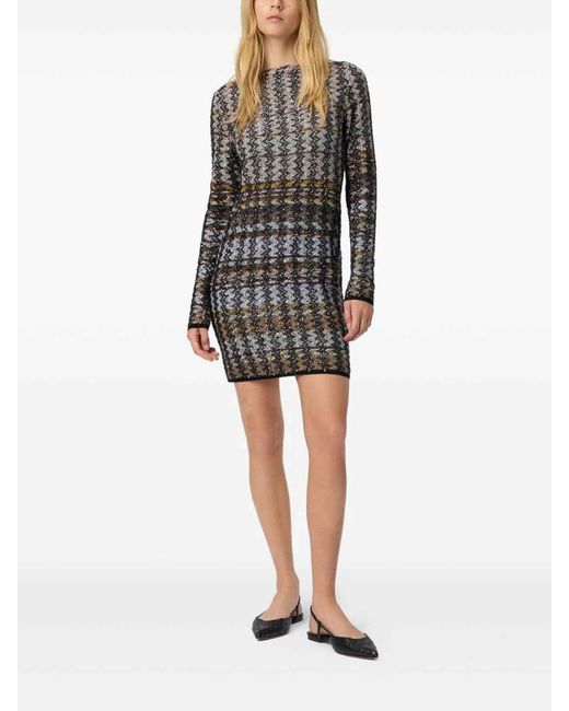 Missoni Gray Short Dress