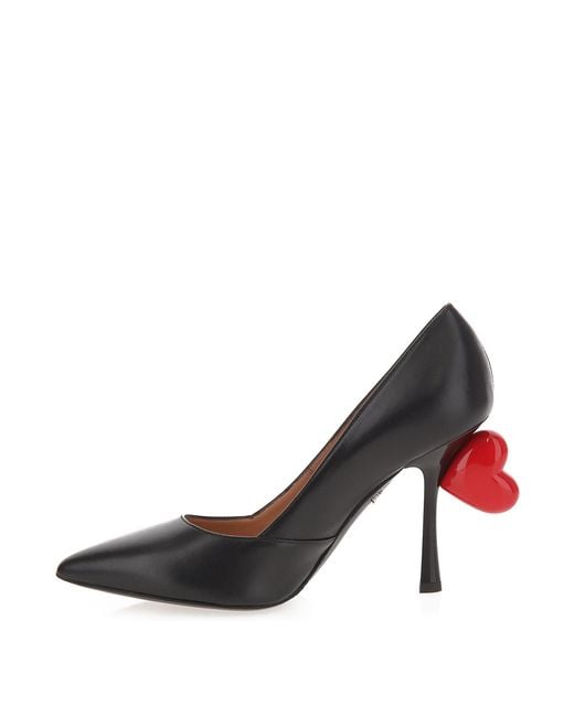 Moschino White Heart Pump