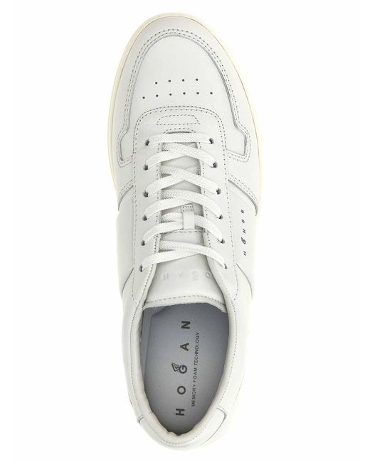 Hogan White H668 Sneakers for men