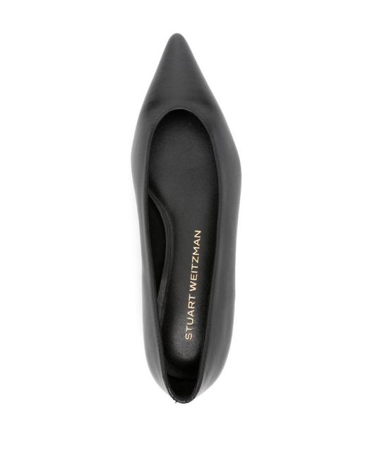 Stuart Weitzman Black Lina Flta