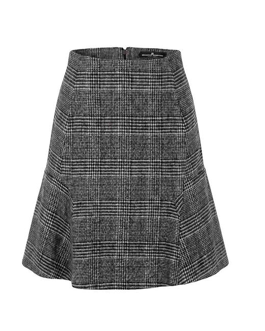 Ermanno Scervino Gray Skirt