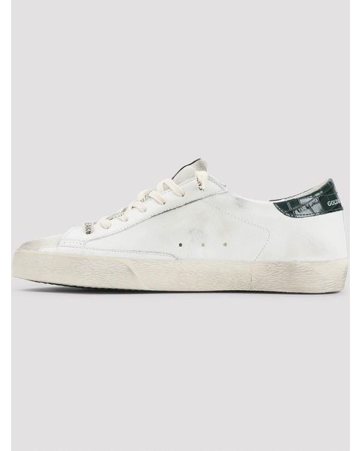 Golden Goose Deluxe Brand White Superstar Sneakers for men