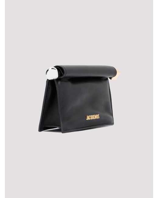 Jacquemus Black La Pochette Rond Carr