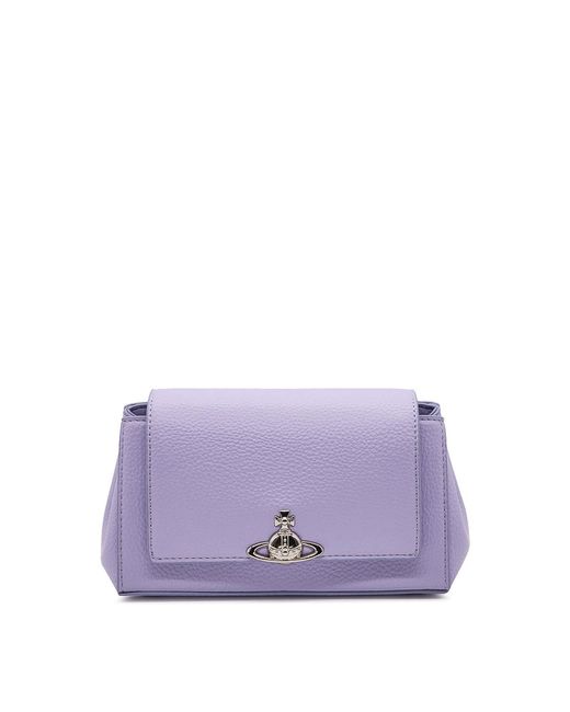 Vivienne Westwood Purple Hazel Small Handbags