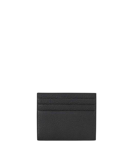 Giorgio Armani Black Credit Card Holder for men